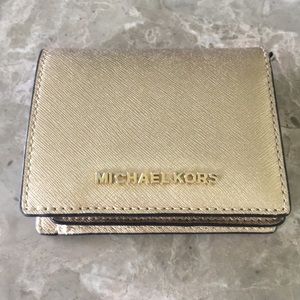 Michael Kora Gold Wallet